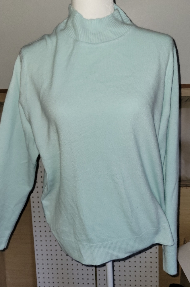 Sag Harbor XL light blue women's sweater